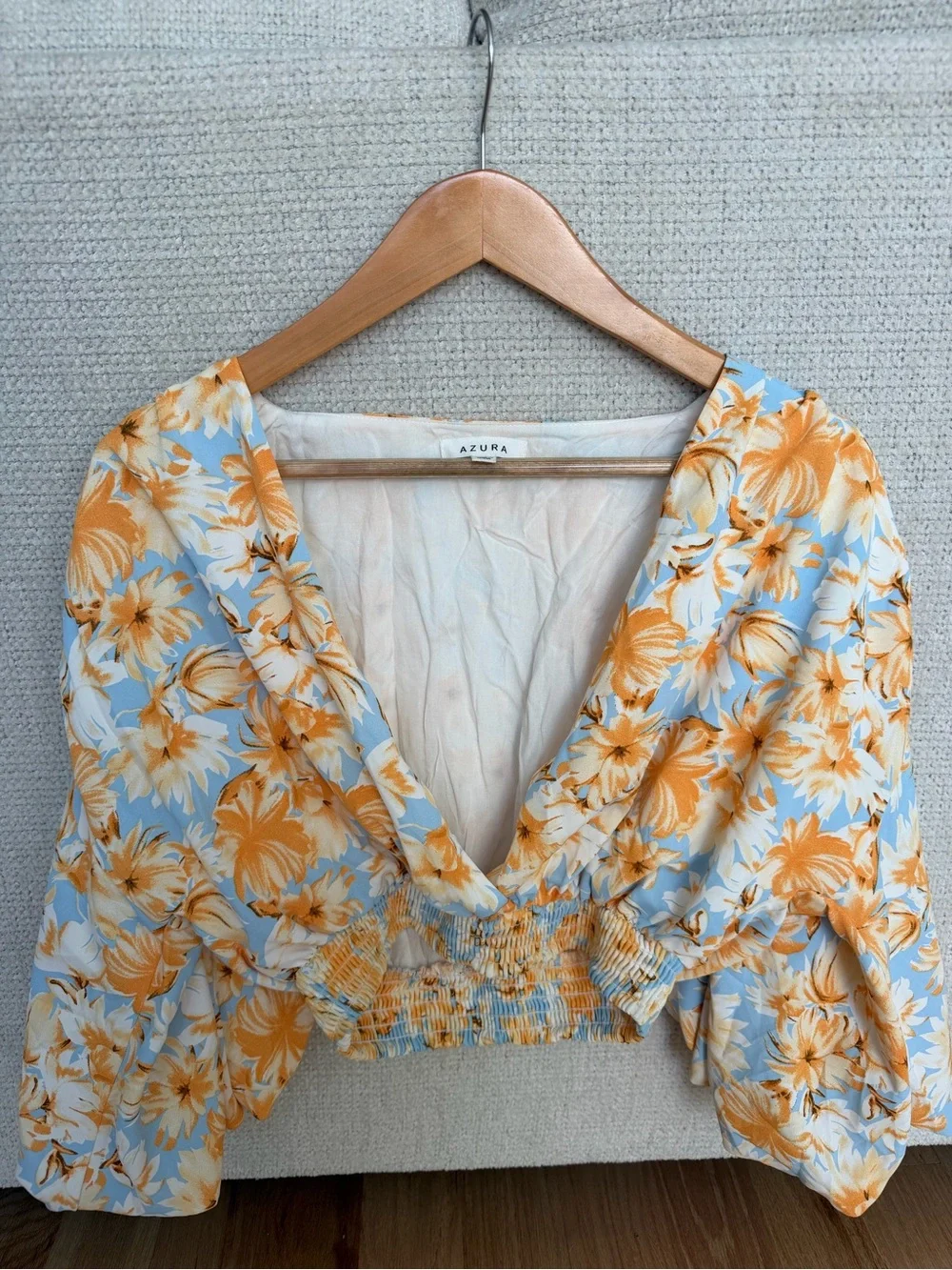 Matching top and skirt set